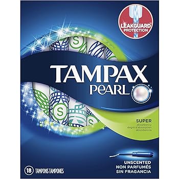 tampons unscented absorbency tampax clinically