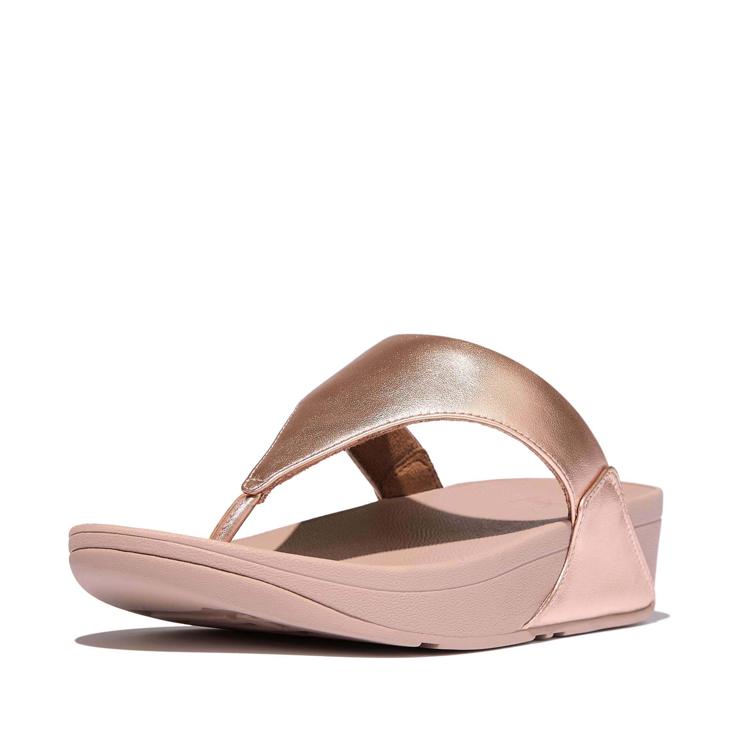 Fitflop Women's Lulu Toe Post-Leather Toe Support Sandals