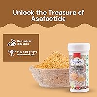 Vista 5 de Ramaroma Asafetida (Hing), molido 0.35 oz (10 g) Todo natural Sin sal Vegano Sin OMG Asafoetida Indian Spice Lo mejor para sustituto de ajo