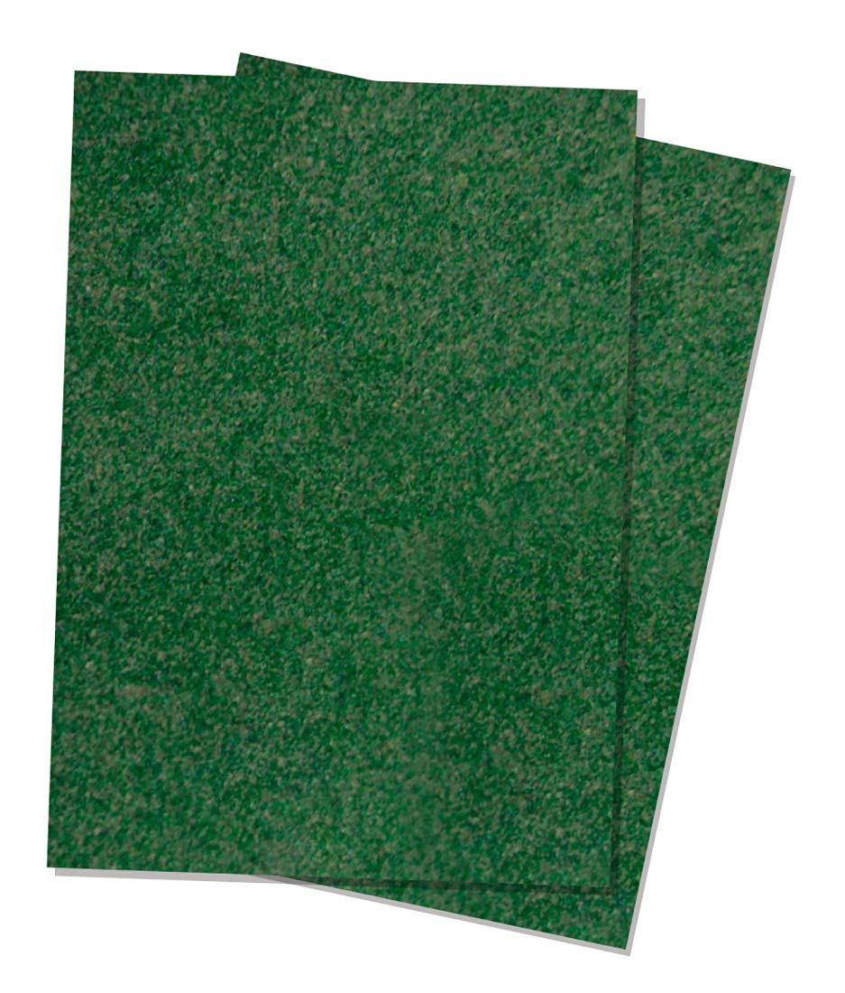 Feuilles de diorama multi-usages vertes Platz MDS-2 pour modélisme