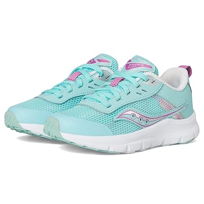 Saucony Kids Axon KDZ (Little Kid/Big Kid) Kids Shoes Turquoise