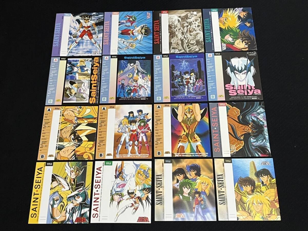 聖闘士星矢 カセットインデックスカード 聖闘士星矢 カセットインデックスカード まとめ売り - メルカリ