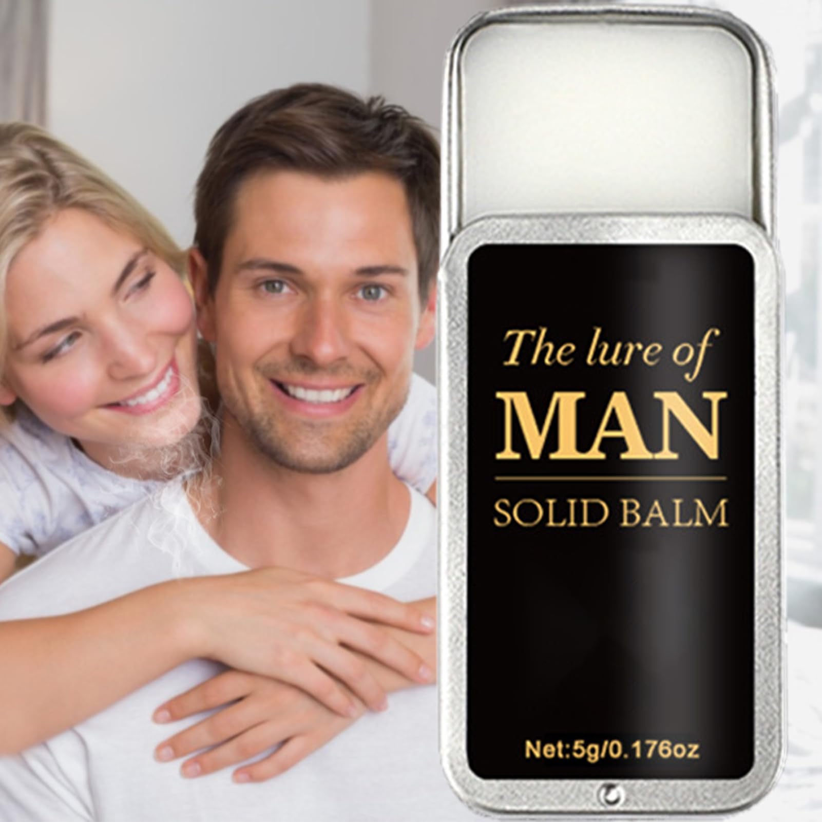 Profumo Solido Uomo,Fragranza Da Viaggio 5g - Solido Per Lavoro Palestra Escursioni Matrimonio Serata E Quotidiano