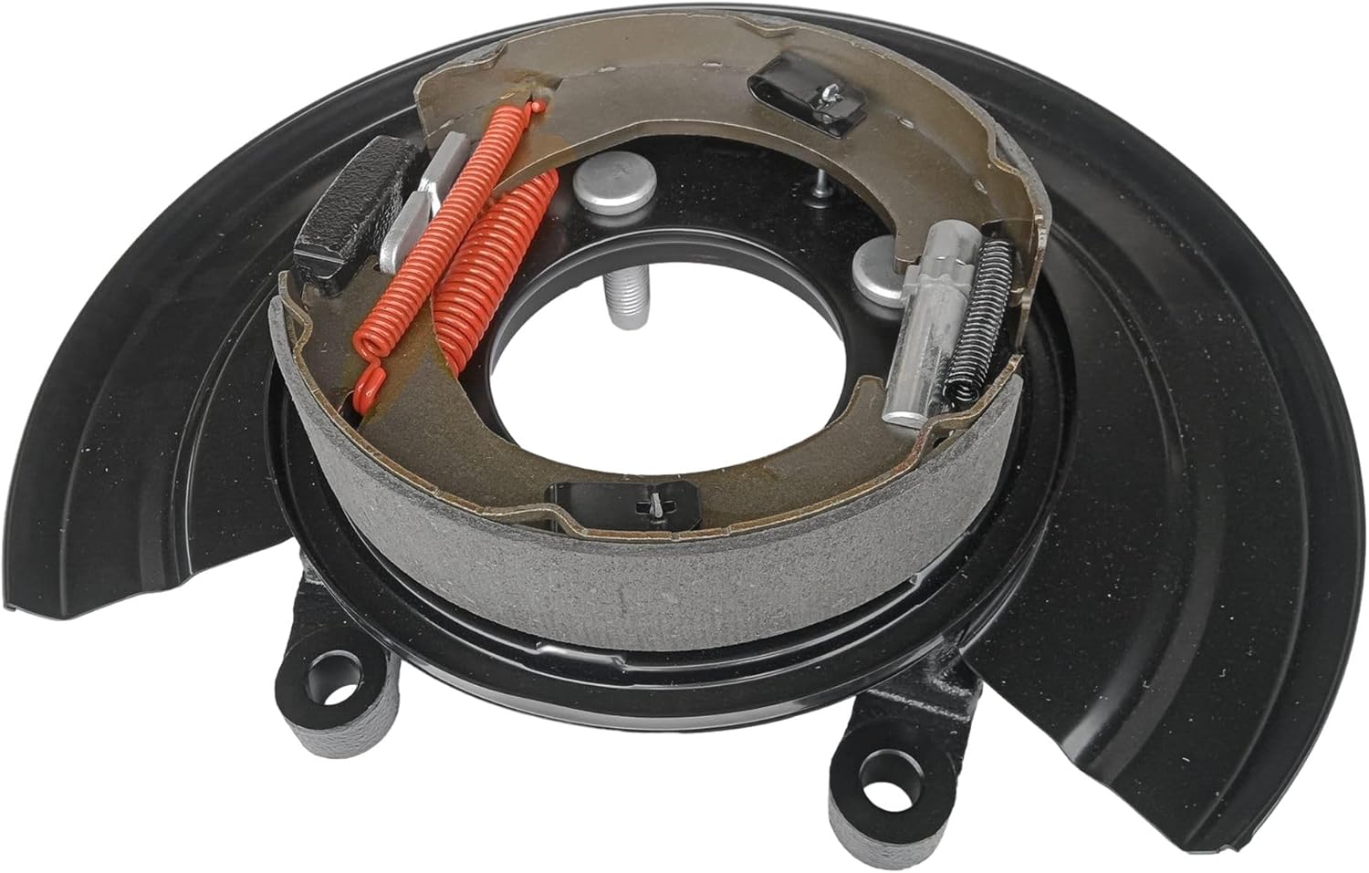 926-270 Rear Loaded Parking Brake Backing Plate Assembly Compatible with Ford F-250 1999 F-250 F-350 Super Duty 1999-2004 Excursion 2000-2005 Replace YC3Z2209CA