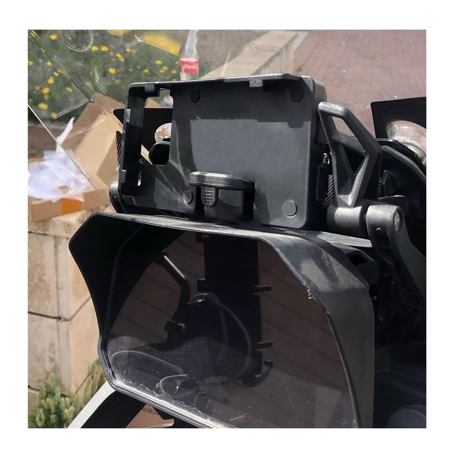 Motocicleta Soporte De Navegación para B&MW para F850GS F 850 ​​GS para Adventure F850 GS 850GS para ADV Soporte De Carga para Teléfono Móvil Accesorios Navegación Placa GPS(-03-F850GS ADV 22mm)