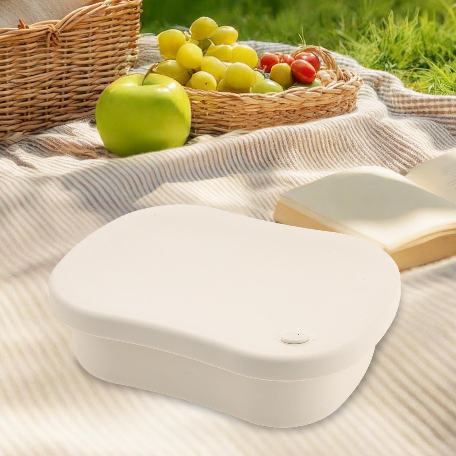 Portapranzo con 3 Scomparti – Contenitore per la Preparazione dei pasti per Scuola, Ufficio, Lavoro e Viaggi.