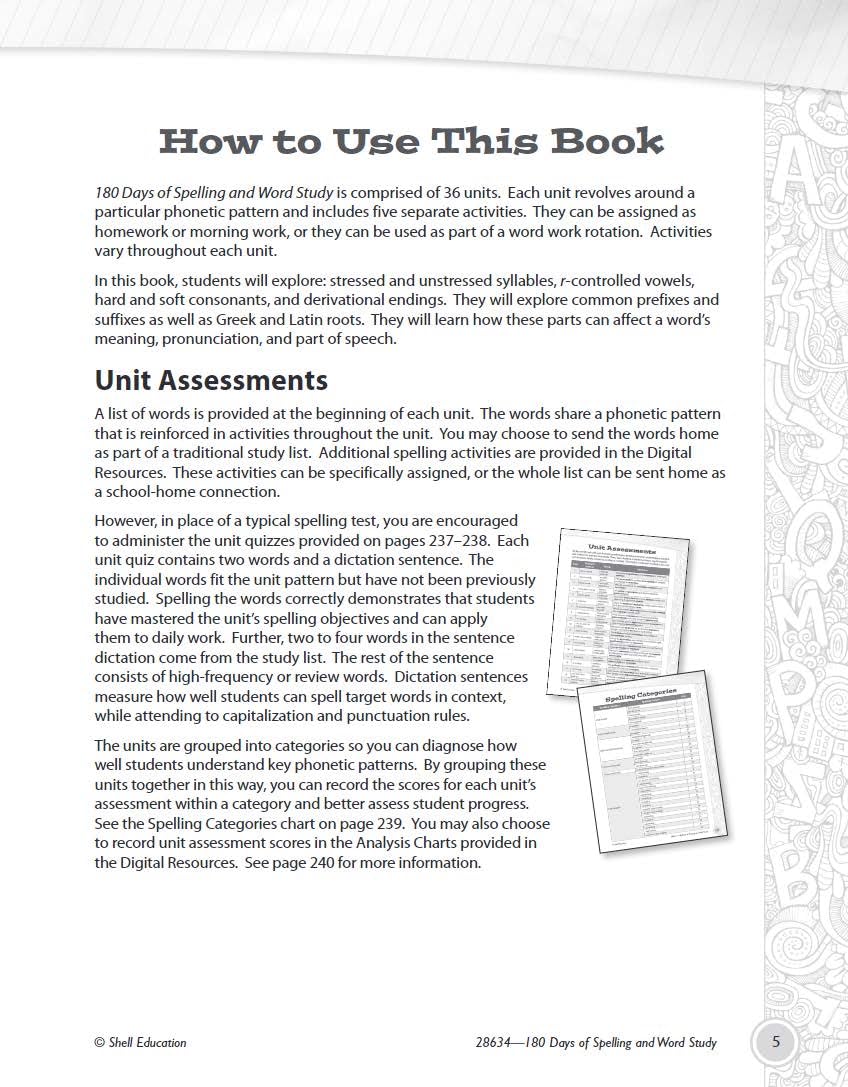 180 Days™: Reading, Vocabulary/Language for 6th Grade Practice Workbook for Classroom and Home, Cool and Fun Practice Created by Teachers (180 Days of Practice) image 3 of 6 1425833144