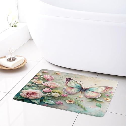 Miniatura 12 de LB Tapete de baño de mármol negro, divertido tapete dorado para baño, tapete geométrico de lujo, antideslizante, espuma viscoelástica, súper Negro