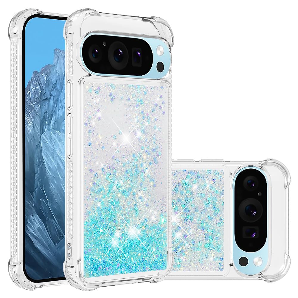 Coque Pixel 10 paillettes silicone anti-choc transparente - 8
