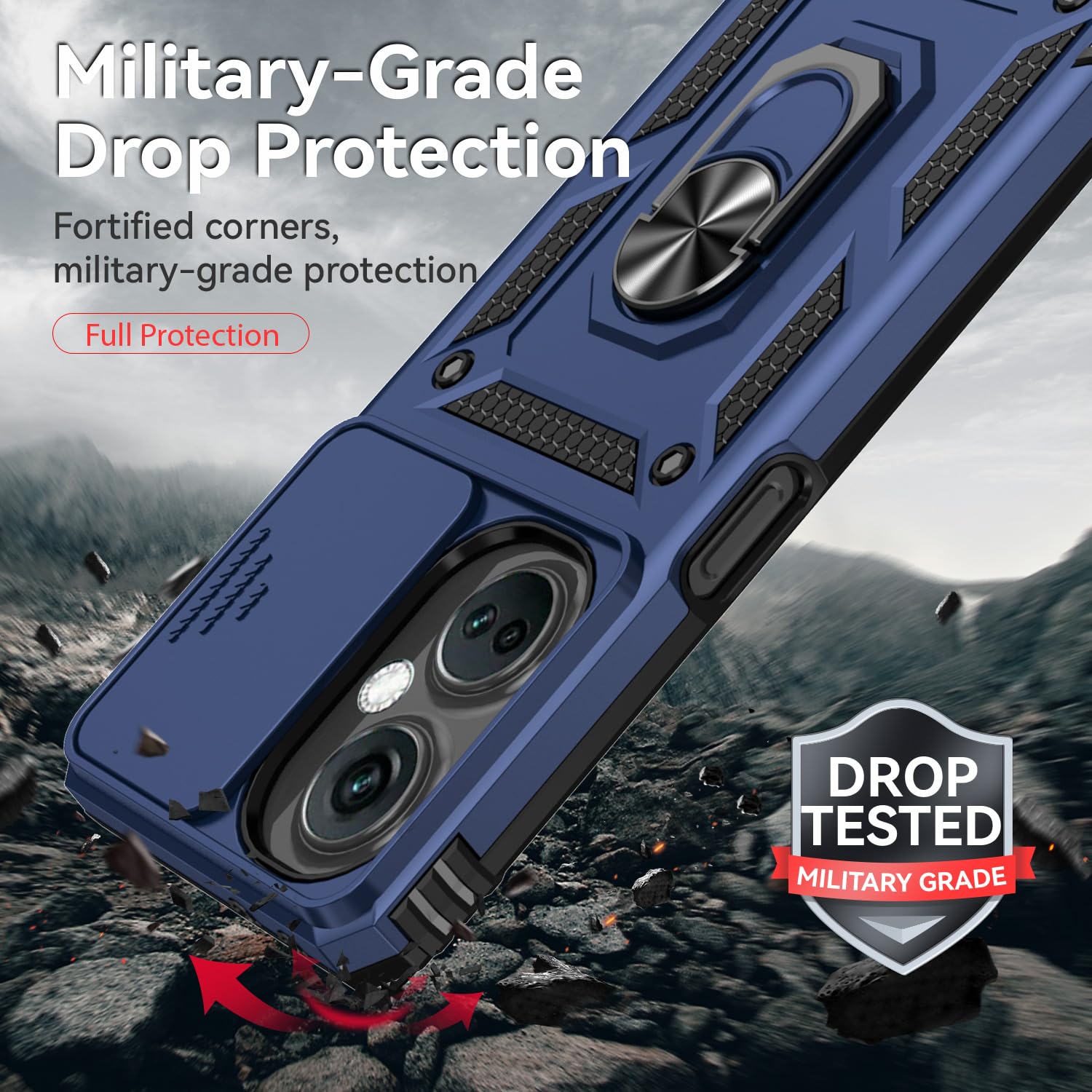 XINYEXIN Cover per Oppo A98 5G / OnePlus Nord CE 3 Lite 5G / CE 3 5G