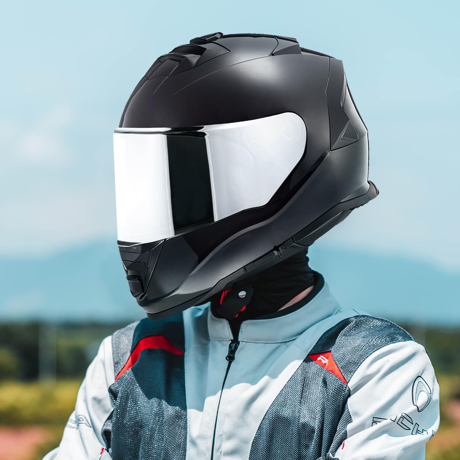VCOROS Wizjer do kasku FF328/FF353/FF800 kask motocyklowy wizjer