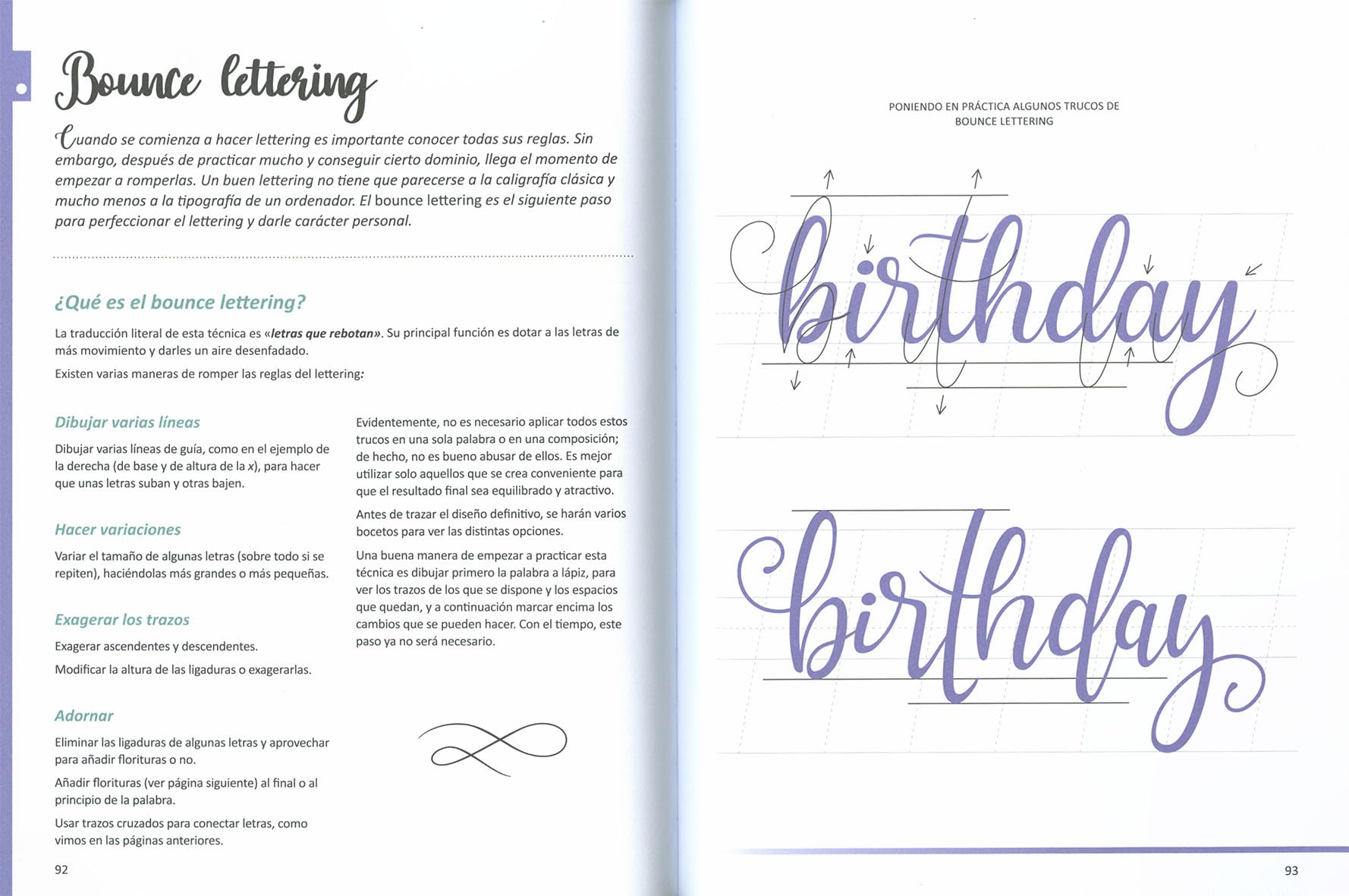 Lettering. Caligrafía artística