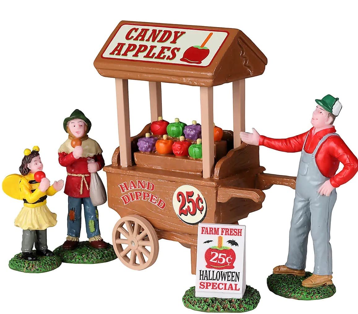 Amazon.com: Lemax Candy Apple Cart, Set of 5 #22108 : Home & Kitchen