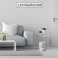 Vista 5 de Escenzy Modern Bathroom Trash Can Silver Mosaic Glass 5L 7" x 10" Luxury Waste Basket for Restroom, Bedroom, Office & Kitchen Decorative Small