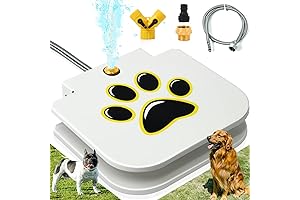 Paw Activated Outdoor Dog Drinking Water Fountain