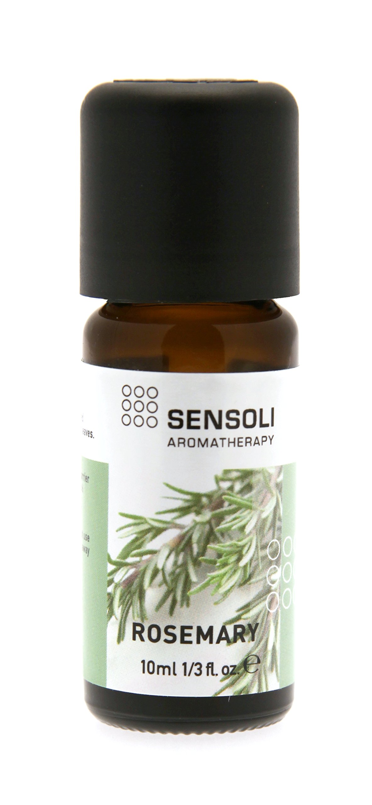 SENSOLI Rosemary Essential Oil 10ml - Pure and Natural Essential Oil for Aromatherapy and Diffusers