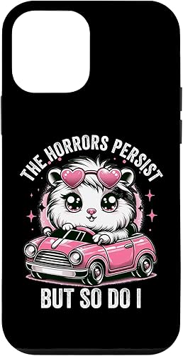 iPhone 12 mini The Horrors Persist But So Do I Humor Guinea Pig Meme Case