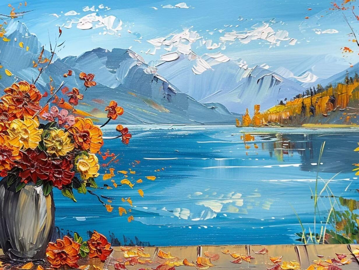 Puzzle de 6000 para Adultos, Lago Huahua, Rompecabezas Clásicos YHPGL7-382
