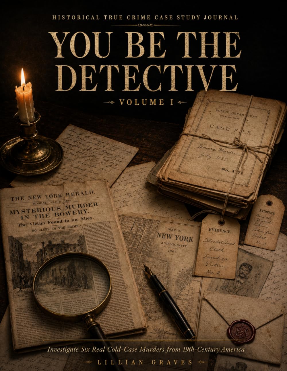 You Be the Detective: Investigate Six Real Cold- Case Murders from 19th-Century America - Examine the Evidence, Question the Witnesses, and Deliver ... Historical True Crime Case Study Journal)