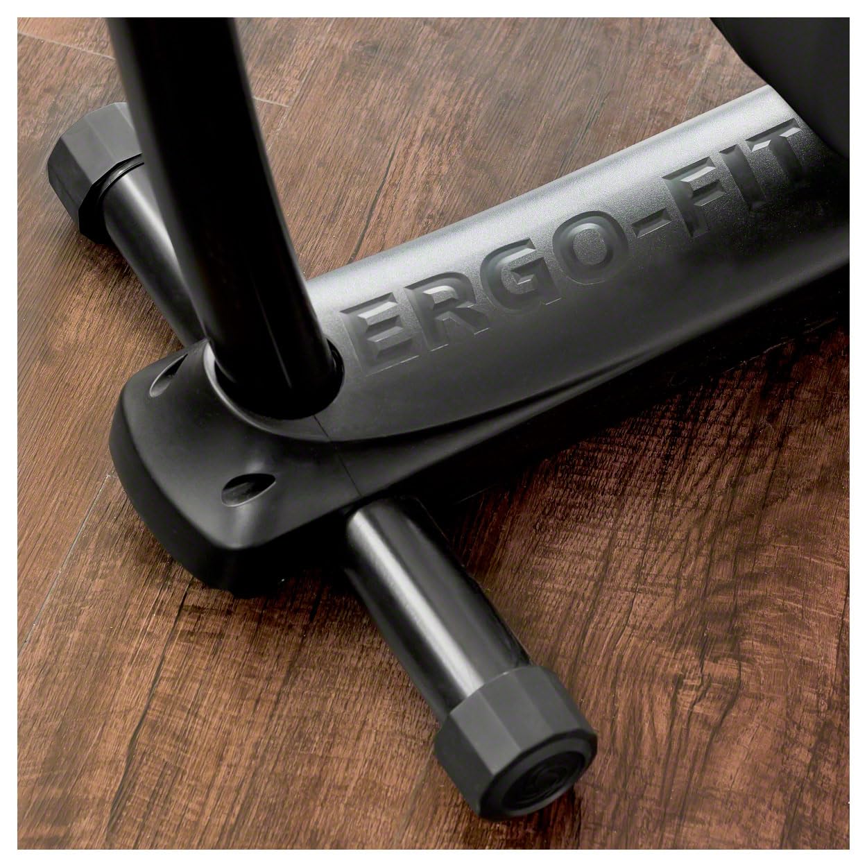 Ergo-Fit Ergometer Cycle 400, Schwarz-Weiß - Fahrradergometer, Stationärrad - Pedal-powered (non-electric), Gangschaltung, LCD oder LED, Schwarz-Weiß