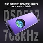SHANLING UA1 II USB DAC Portable Headphone Amp, Support Dual CS43131, 4.4mm Balanced, DSD512, 768kHz/32bit, 240mW @ 32Ω, 128dB SNR, LCD Display, App Control