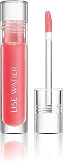 Lise Watier Love My Lips Caring Lip Oil, Framboise, High Shine Finish, Non-Sticky and Silky Texture, Hydrating Formula, Paraben-Free, 4 mL