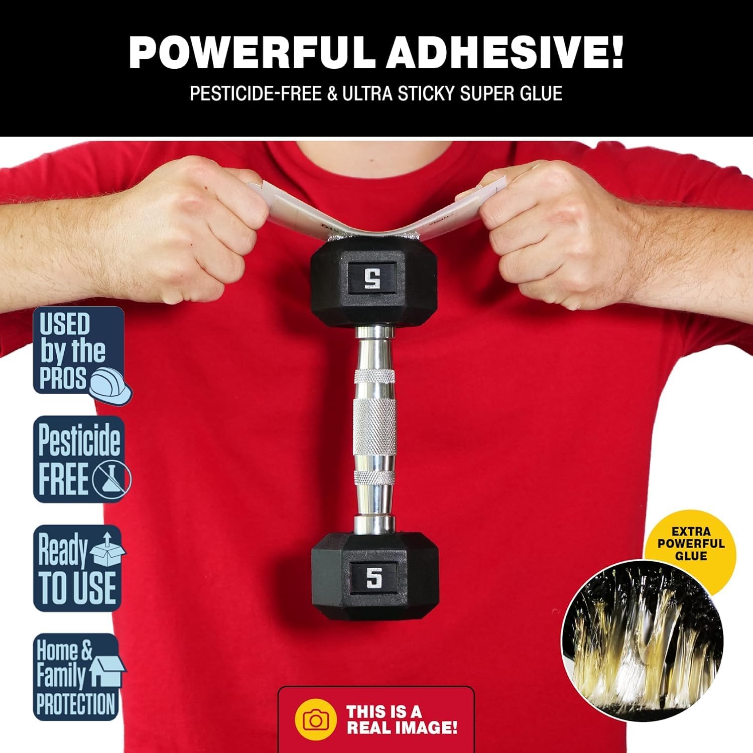 Catchmaster Compact Sticky Insect & Mouse Traps 75-Count, 3.5"x7" Glue Boards for Mice & Insects, Ultra Sticky Mouse Traps Indoor for Home Use in Garages, Basements & Attics, Capture in Tight Places