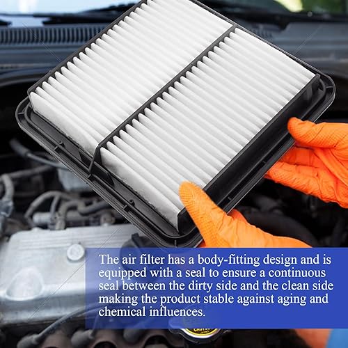 Miniatura 5 de Filtro de aire del motor CA9997 para Subaru 2008-2016 Impreza, 2009-2018 Forester, 2005-2019 Legacy, 2005-2019 Outback, 2013-2021 WRX, 2006-2007 B9