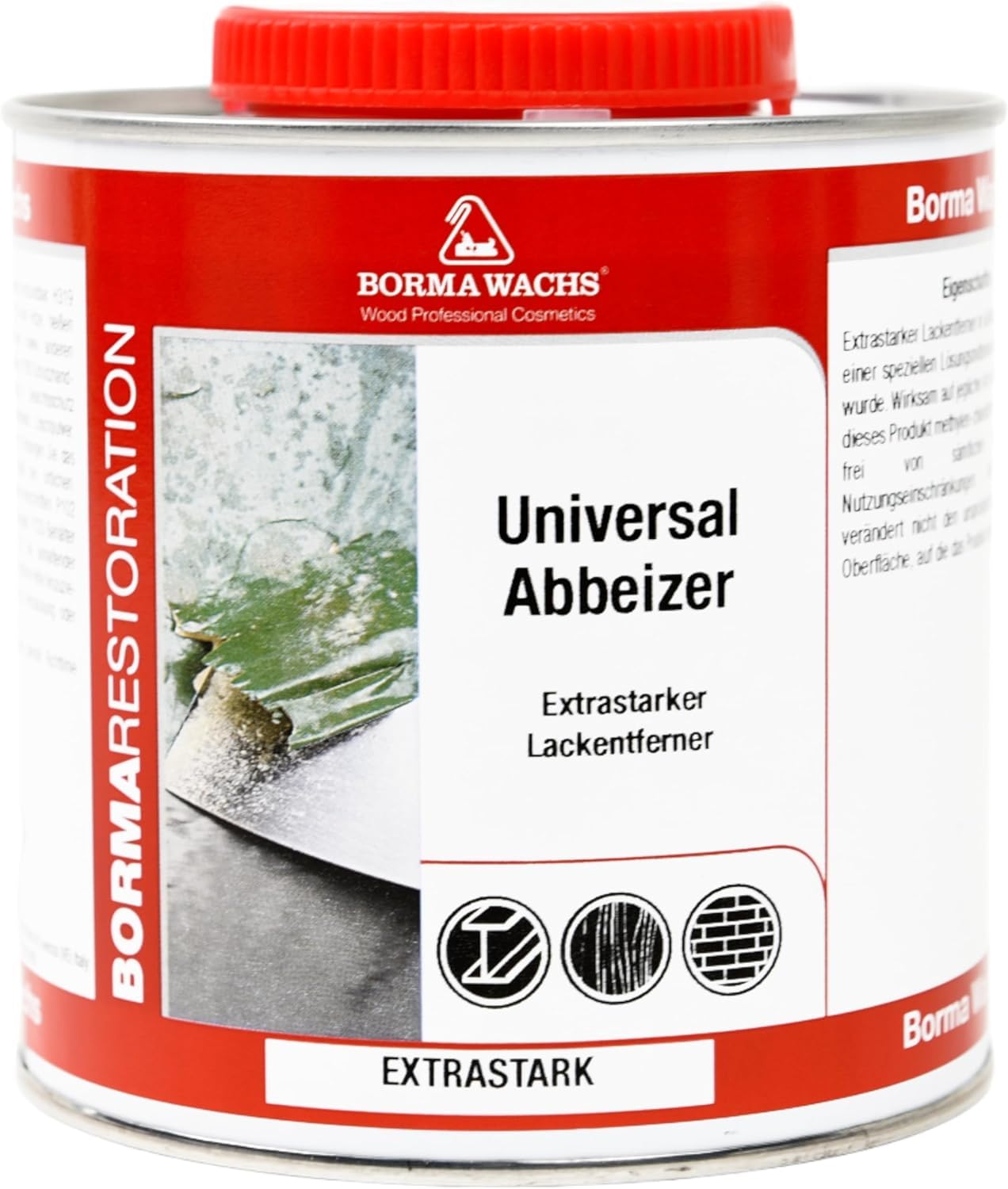 Universal Abbeizer für Holz, Metall und andere Oberflächen, 4L