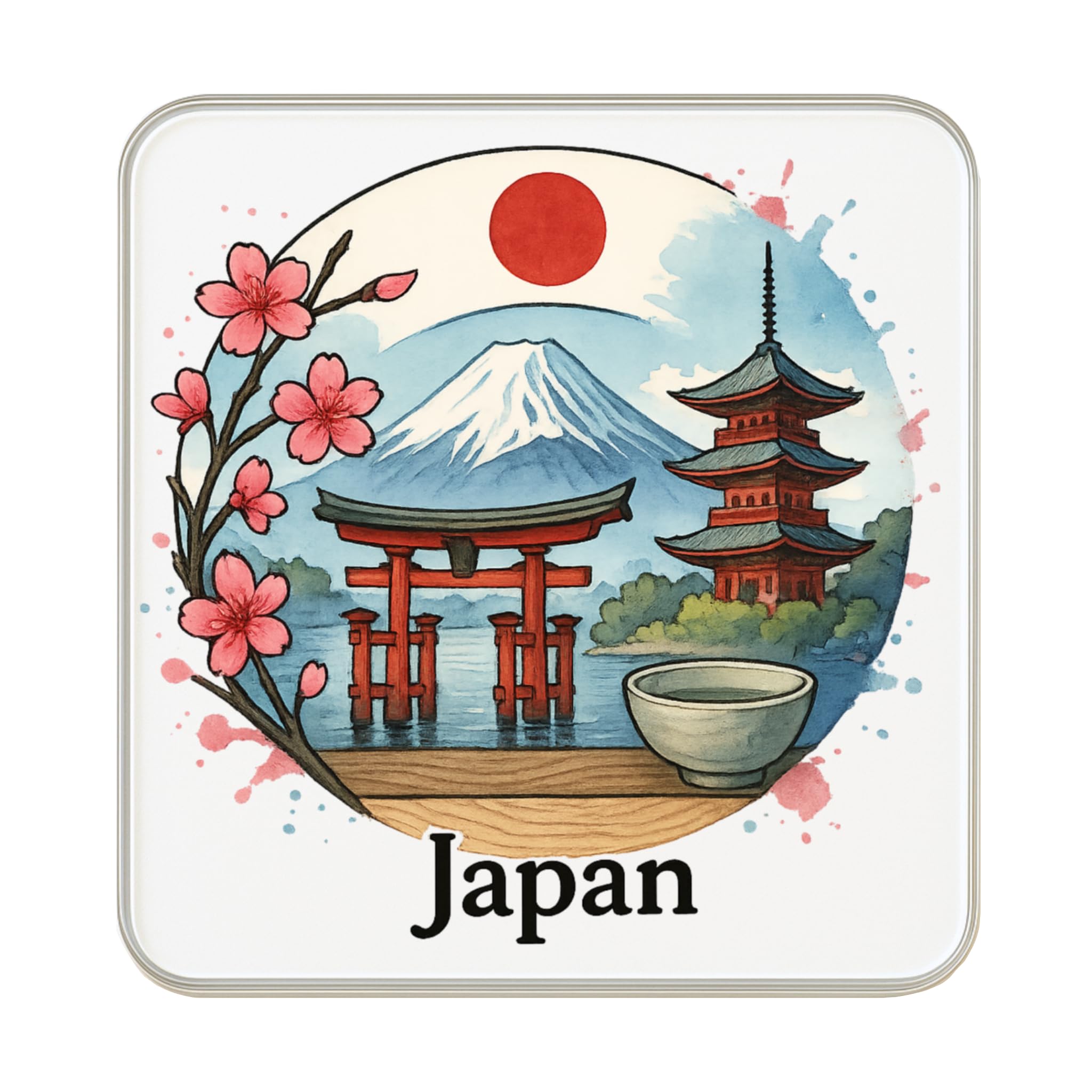 Aimant de réfrigérateur japonais idéal pour décorer la cuisine