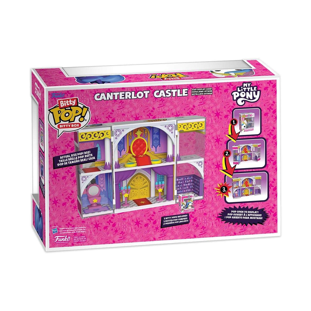 Funko Bitty Boxes: My Little Pony, Canterlot Castle, Collectable Vinyl Figure, Gift Idea, Official Merchandise - Image 3