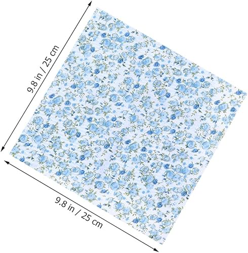 Miniatura 4 de EXCEART 35 Pieces Quilted Fabric Sewing Patchwork Fabric Cotton Bundles Cotton Fabric Sewing Tissue Cloth Bundle Squares Charm Squares Cotton