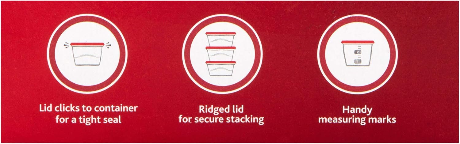 Rubbermaid TakeAlongs Deep Square Food Storage Containers, 5.2 cups, 8 pack (4 lids + 4 containers)
