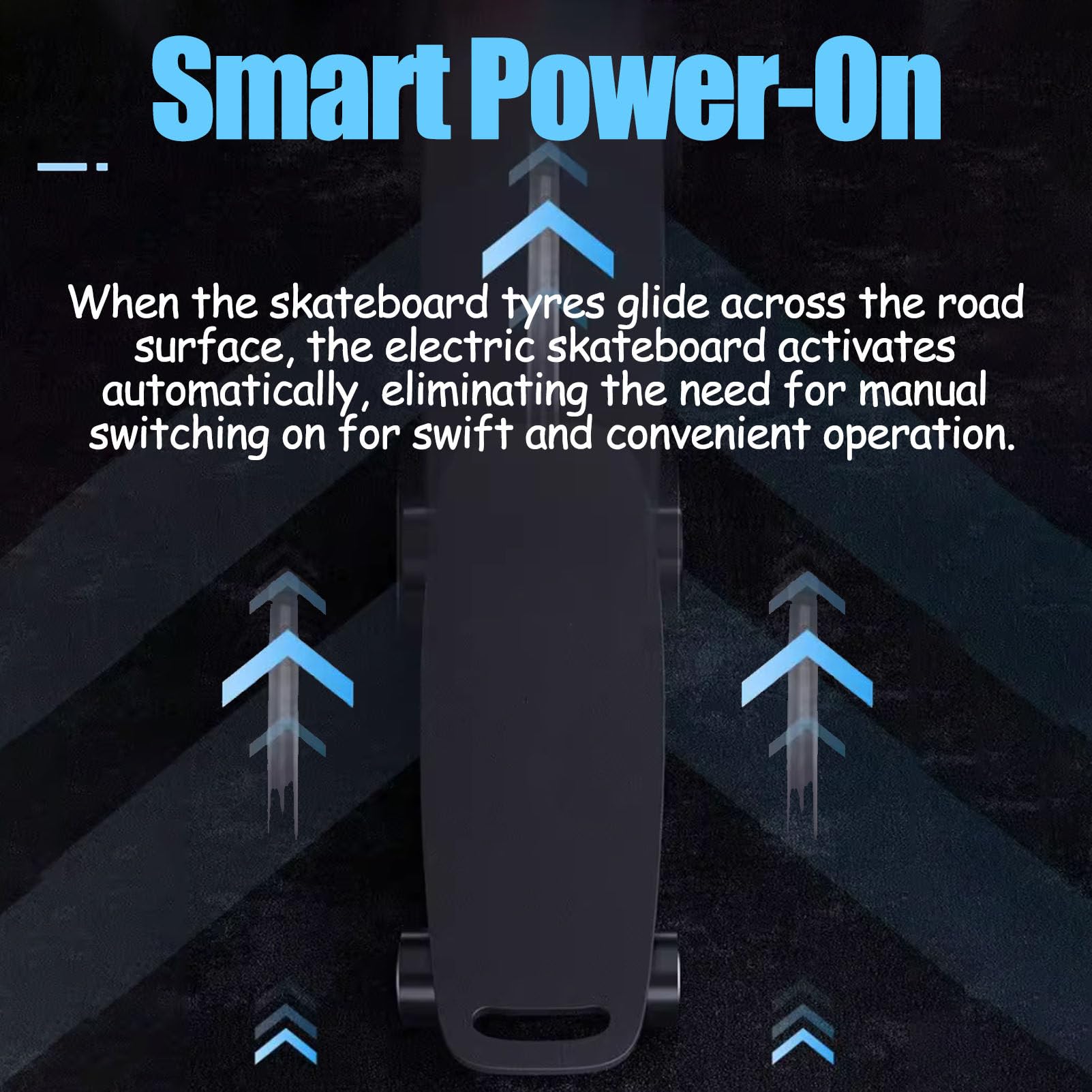 Elektro-Skateboard mit Fernbedienung, Höchstgeschwindigkeit 35 km/h, 7 Schichten Ahorn, 700-W-Motor, Longboard-Skateboard zum Abhängen mit Freunden C-15KM