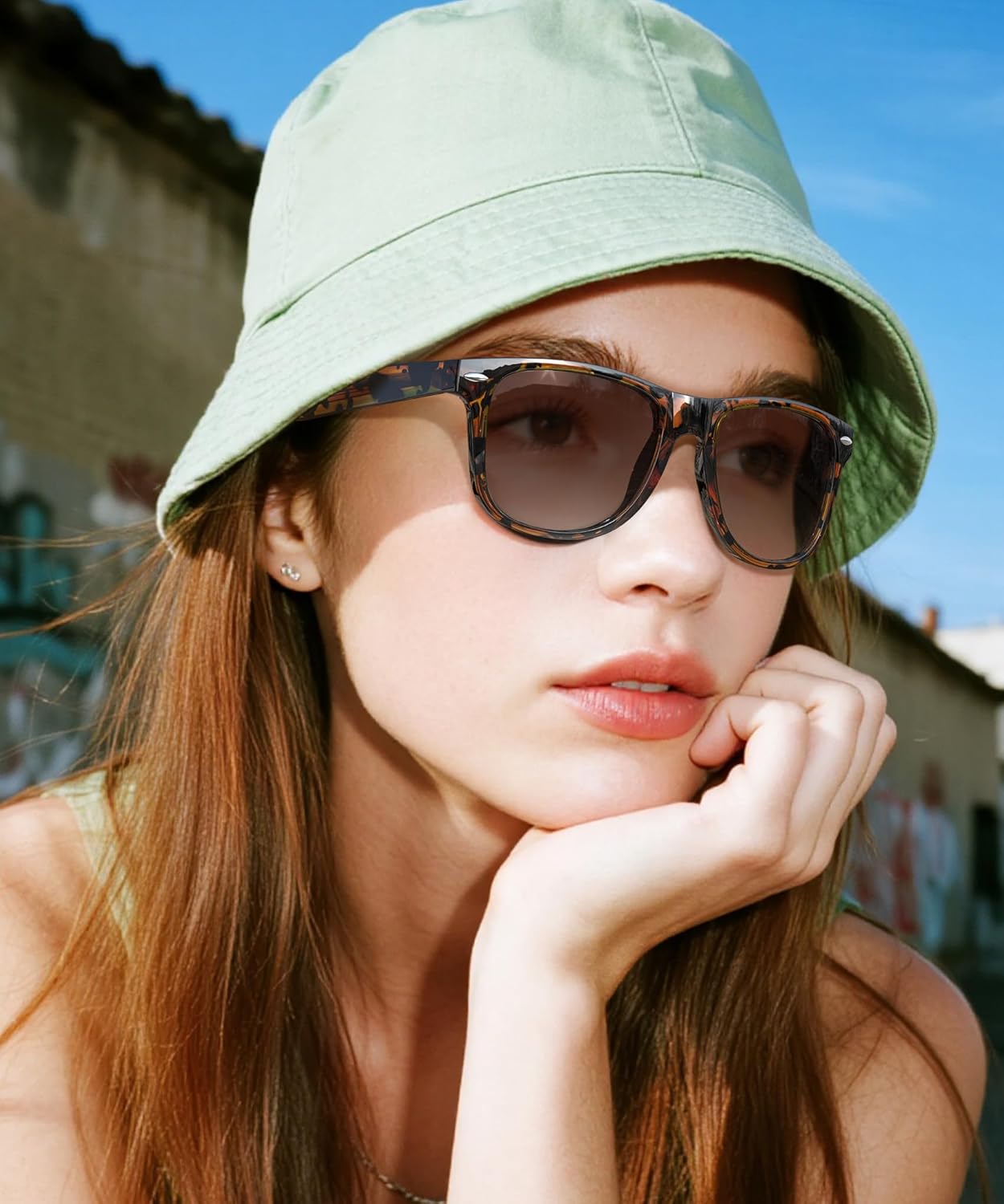 Sunglasses-women Polarized Sunglasses-womens: Trendy Sun Glasses polarized UV400 Protection Fashion Sunglasses