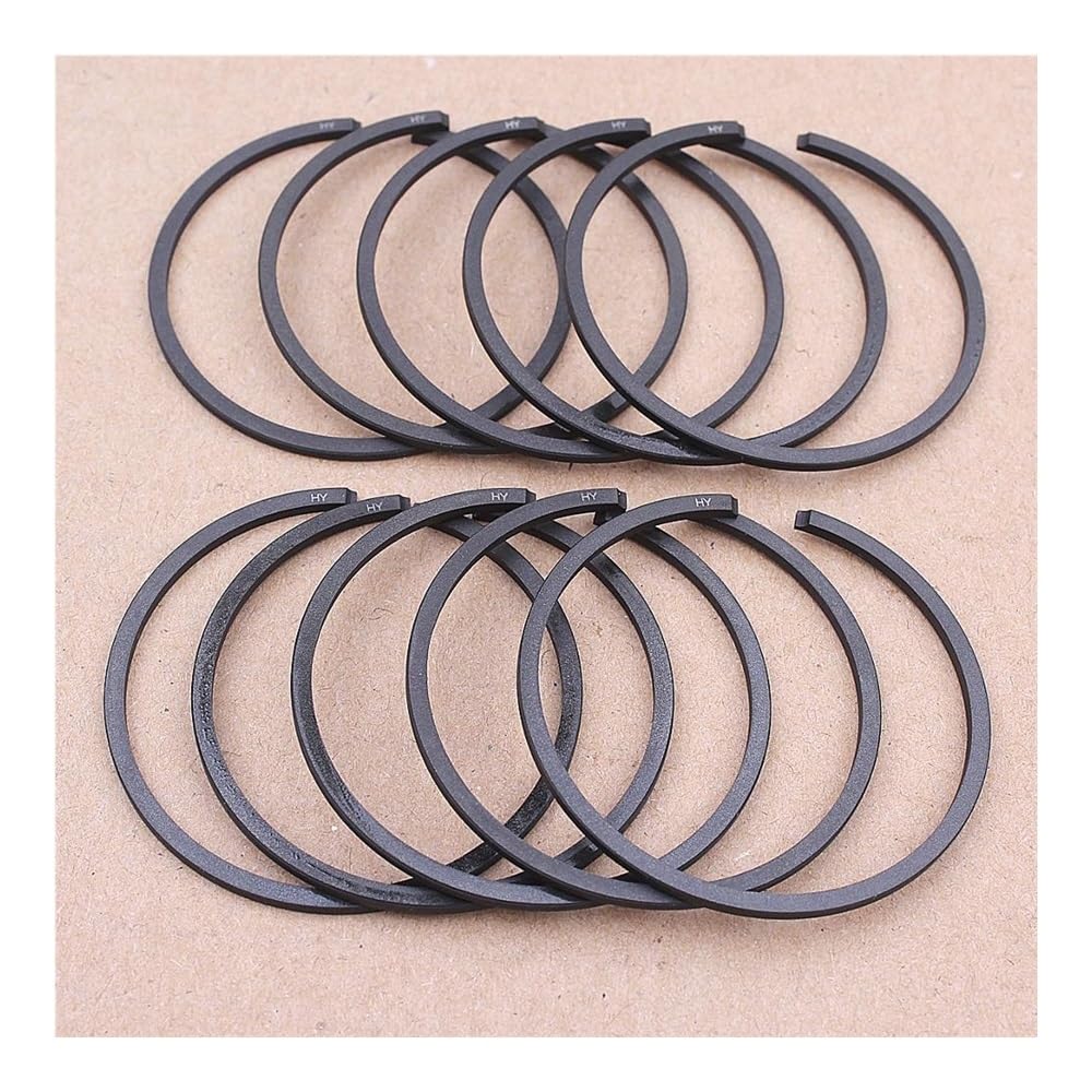 Segments de piston 42 mm de haute précision pour moteur de tronçonneuse 340 et 345