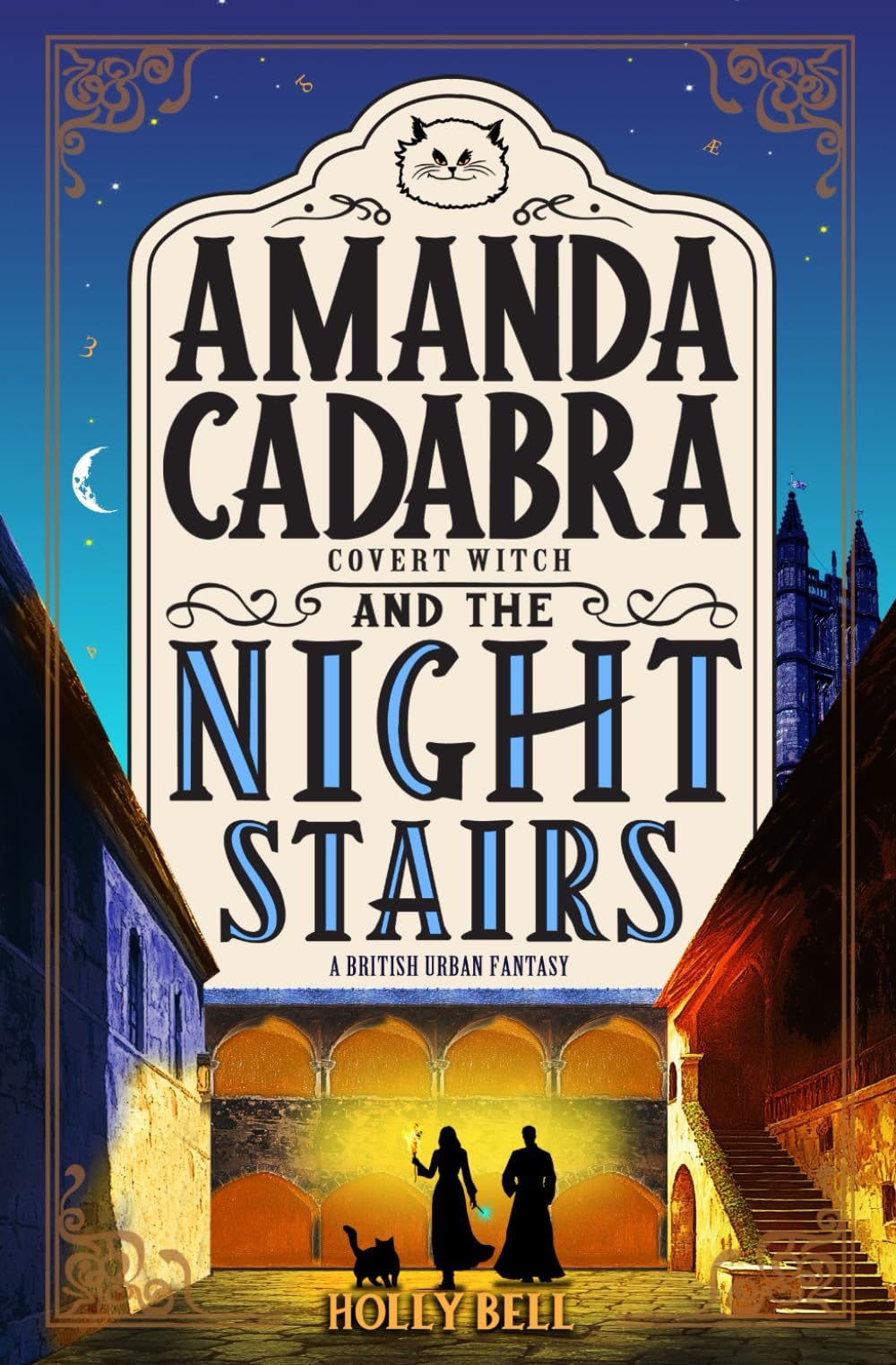 Amanda Cadabra and The Nightstairs: A humorous British cozy mystery (The Amanda Cadabra British Urban Fantasy Mysteries)