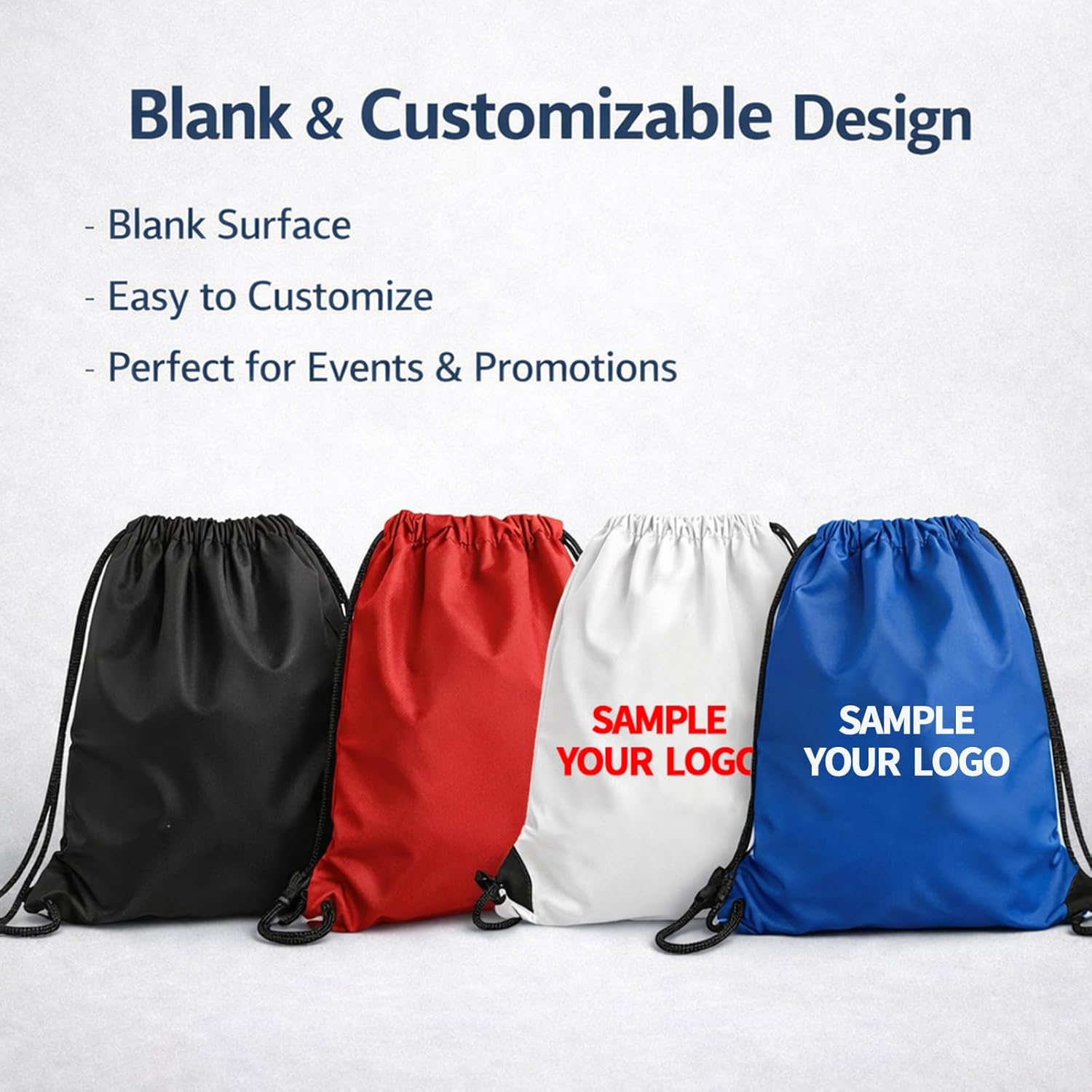60 PCS Drawstring Bags Bulk, Durable Cinch Sackpack Gym Bags for Women & Men, 12 Colors, Customizable for Gifts, School, Work & Homeless Care Kits