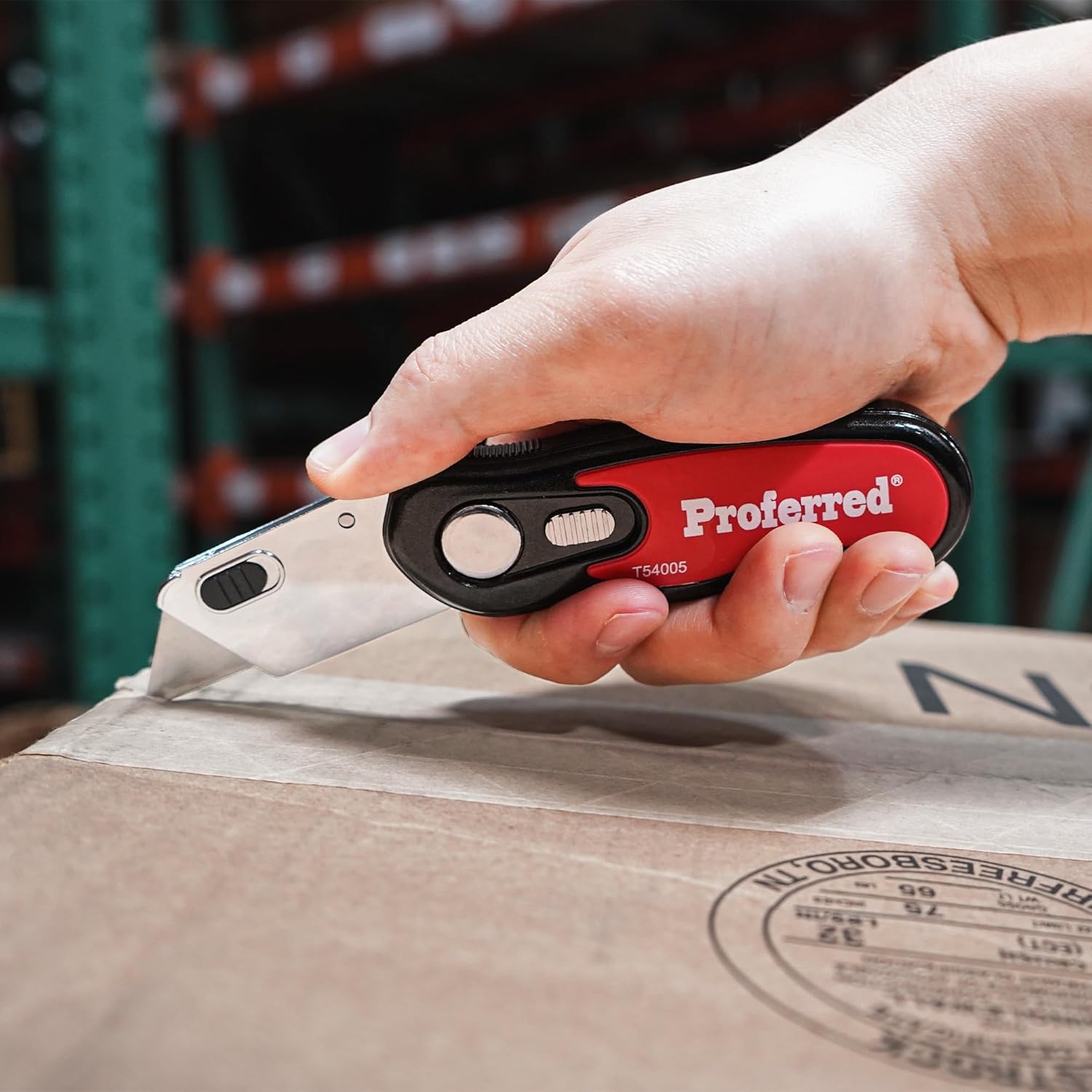 Proferred Folding Utility Knife, 6", T54005