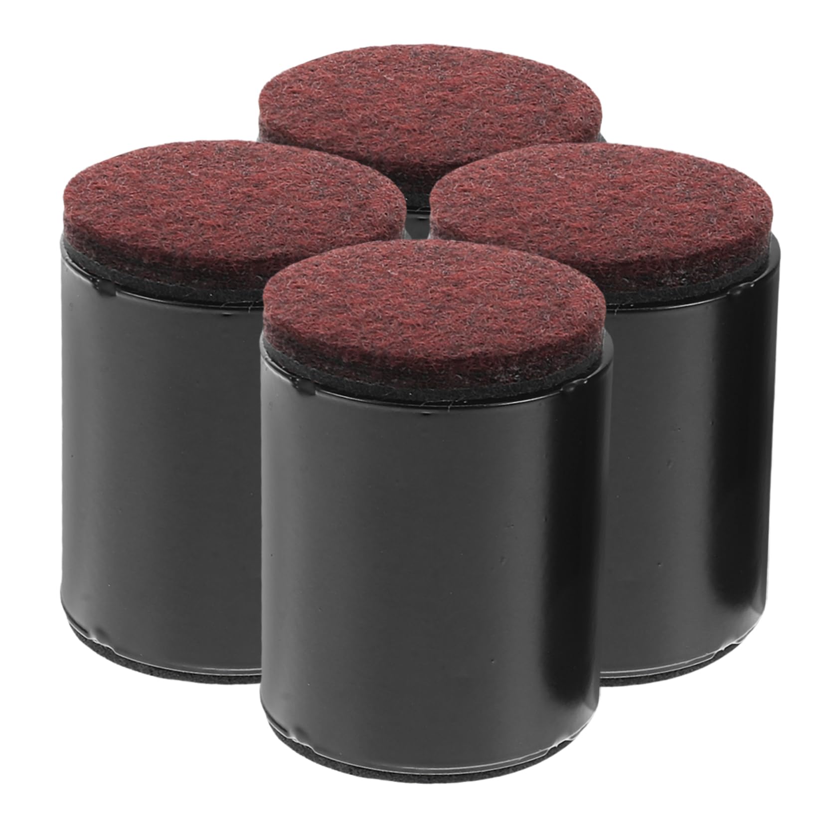 ARTIBETTER 4pcs Nonslip Furniture Risers Heavy Duty Bed and Sofa Elevators for Table Couch Chair and Appliances Height Pads for Stability and Floor