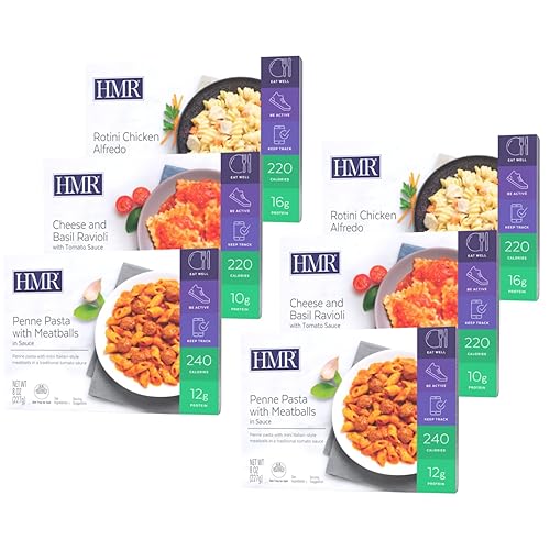 Miniatura 61 de HMR Ultimate Entree Variety Pack, 16 comidas diferentes, 7-8 onzas. Porciones, 16 comidas