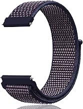 Loop Watch Band, Nylon, 0.6 / 0.7 / 0.8 / 0.9 inches (16/18/20/22 mm), Universal, Elastic, Strap-Like, No Tools Required, Easy to Replace