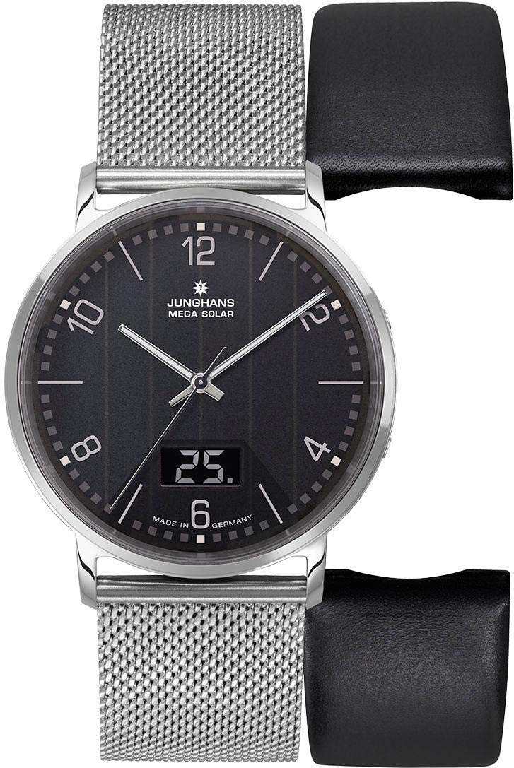 JUNGHANS Milano Mega Solar Herren-Funkuhr 56/4628.44