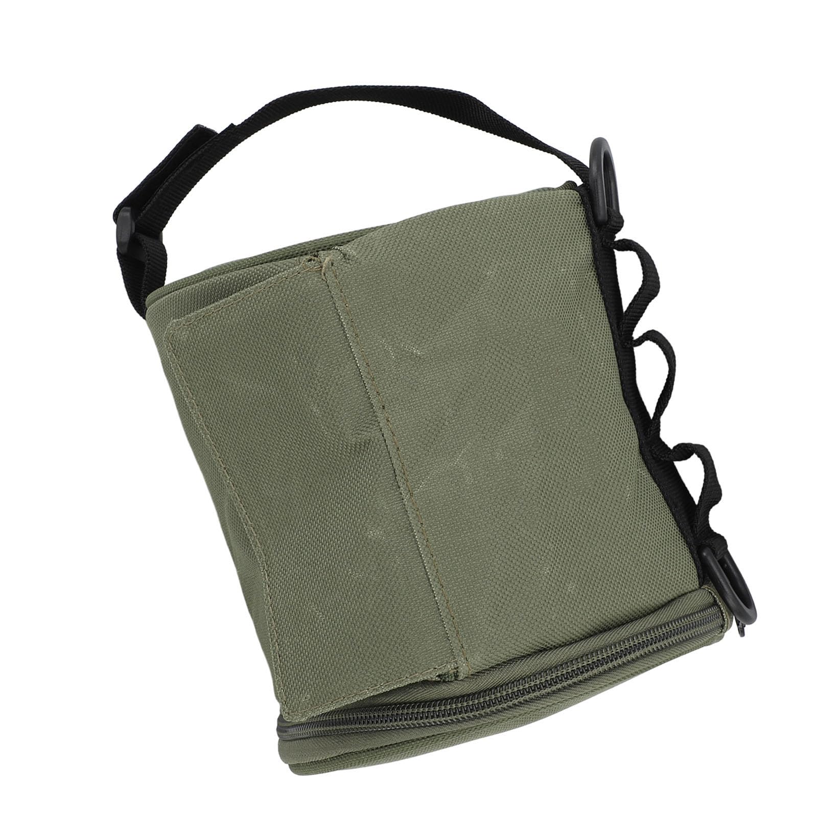 Portarotolo di Carta Assorbente da Campeggio, portarotolo per Auto a Prova di Gatto, portarotolo per fazzoletti da Esterno per Tenda da Parete, casa e Ufficio (Verde Oliva)