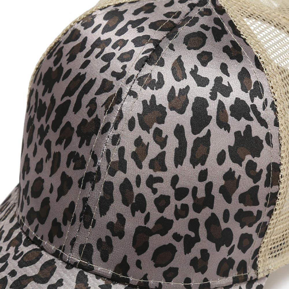 Casquette De Baseball Imprimé Léopard Hip Hop, Chapeau Vintage