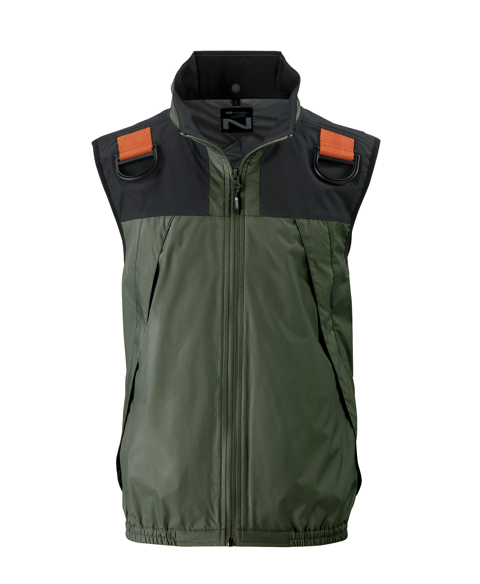 空調服 NC-1131 レッド NSP 服単品 (バッテリー・ファン別) ポリ 立襟