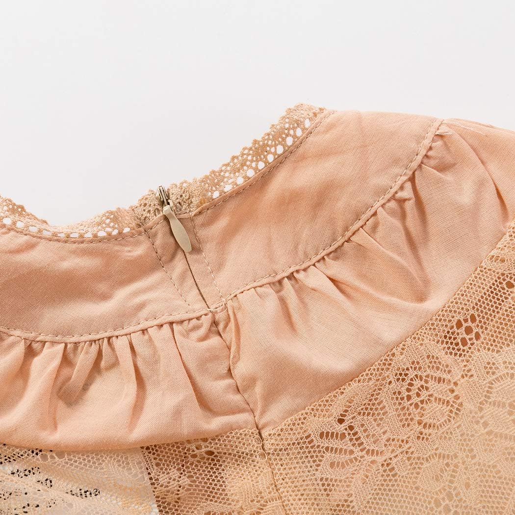 Colorful Childhood Girls Multi-Layer Tulle Lace Dress Princess Wedding Birthday Party Tutu Dress - Image 5