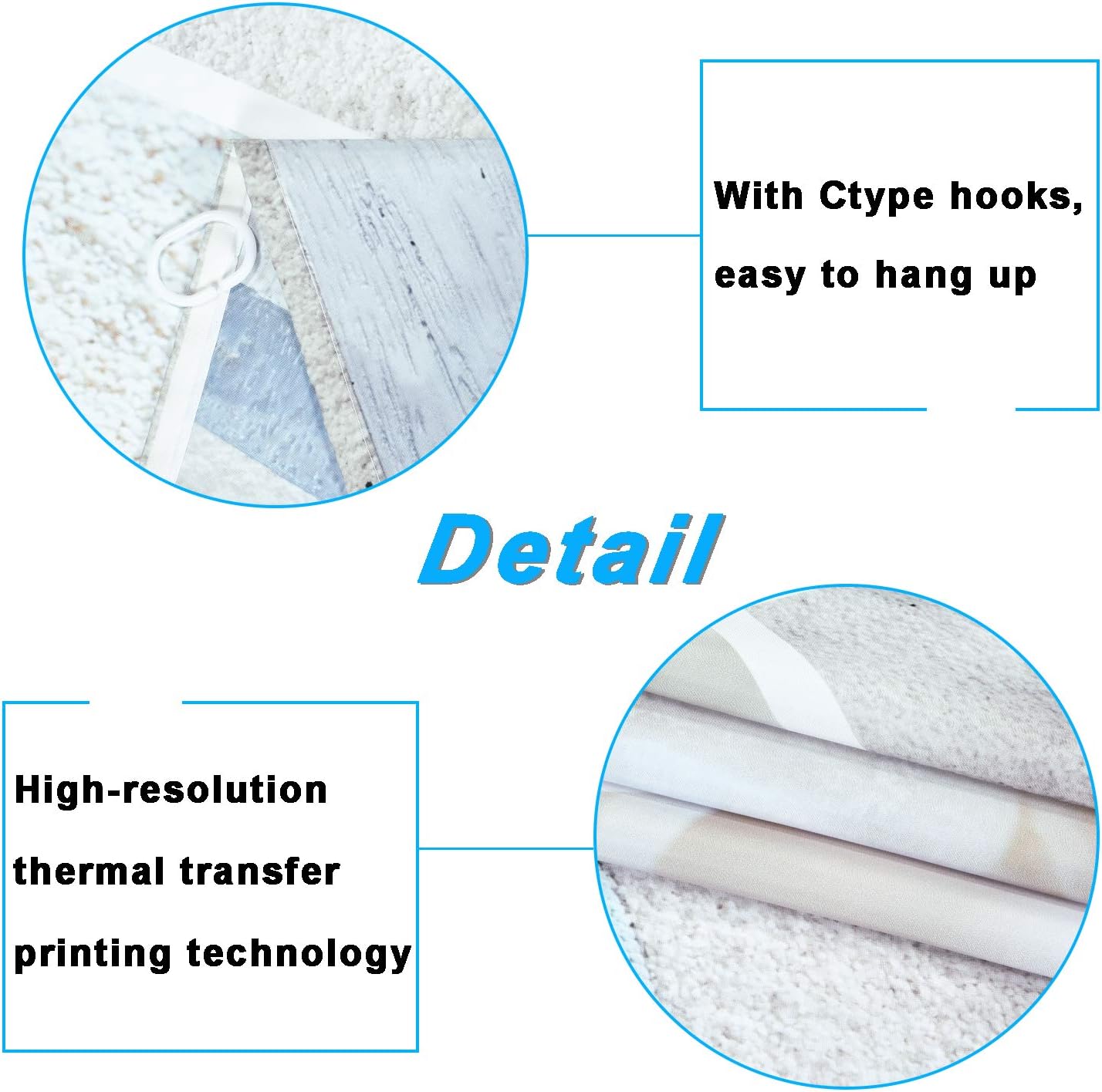 Claswcalor Nautical Shower Curtain Sets with Non-Slip Rugs, Toilet Lid Cover and Bath Mat, Marine Sail Curtain with 12 Hooks, Durable Waterproof Boat Beach Shower Curtain : Home & Kitchen