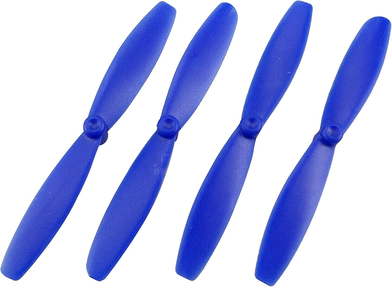 Fytoo Helicopter Accessories 20pcs Mini Propeller for Parrot Mini 3rd Generation Aircraft and Mambo, Speed Shadow Drone，RC Helicopter Spare Parts,Blade Aperture of 0.8mm Blue
