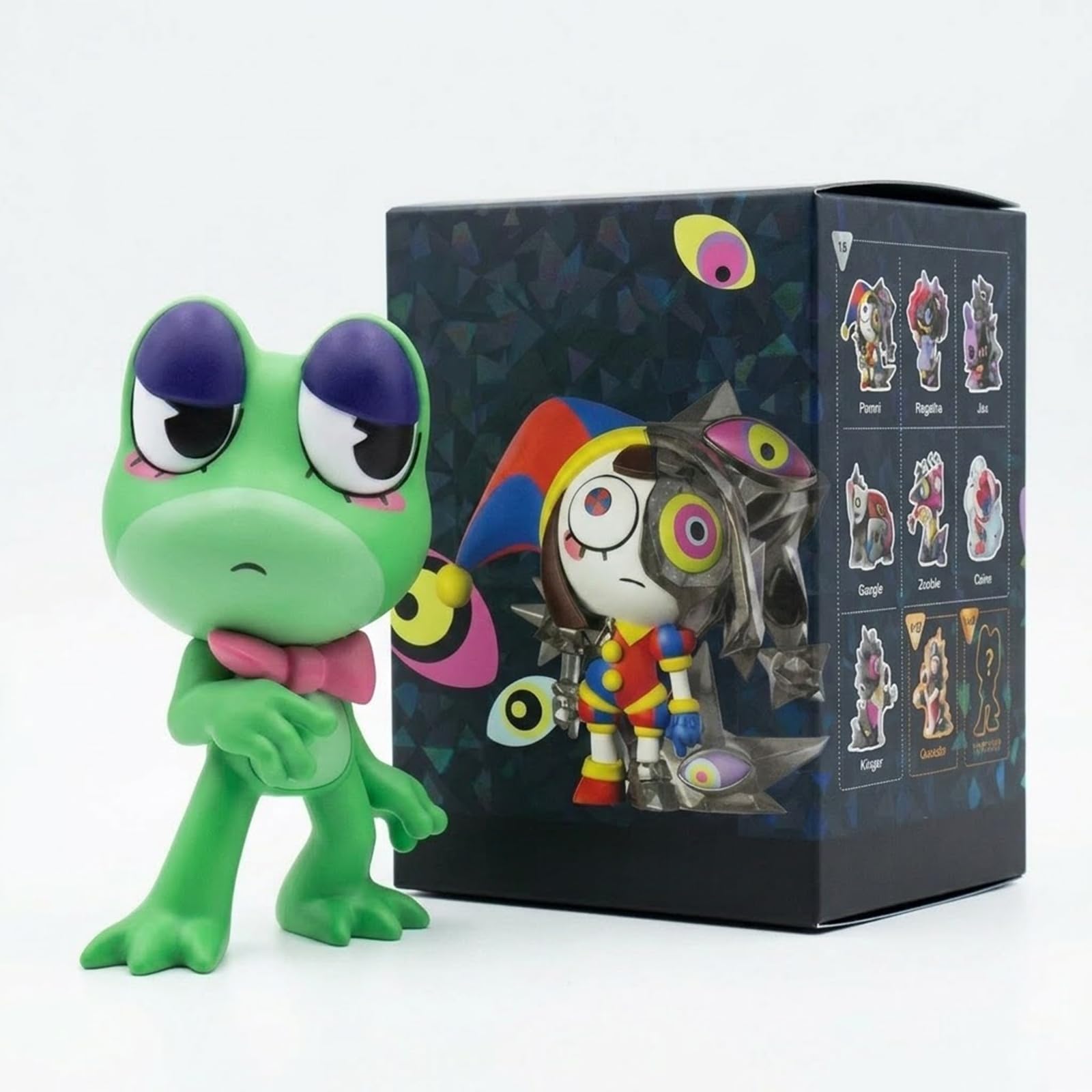 The Amazing Circus Abstract Resin Plush Figures, TADC Art Toy (Ribbit)
